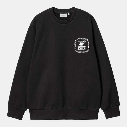 Carhartt WIP Stamp State Backprint Sweat Black