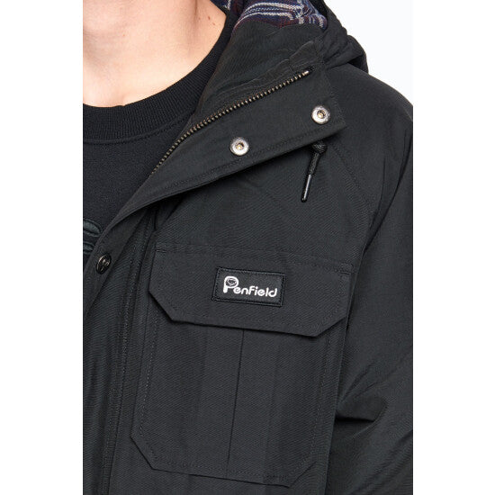 Penfield Kasson Mountain Parka Jacket Black