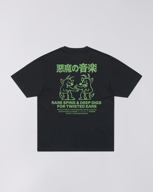 Edwin Rare Spins T-Shirt Black