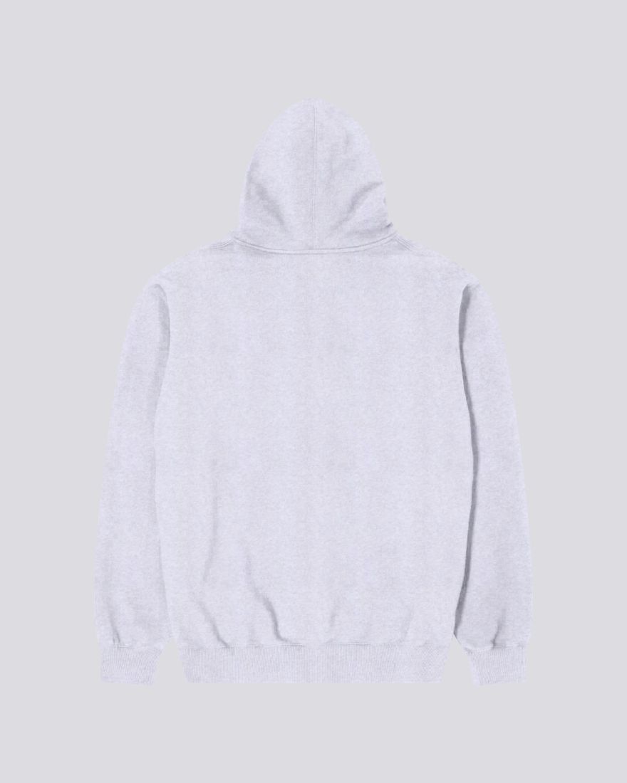 Edwin Sunset on Fuji San Hoodie Grey Marl