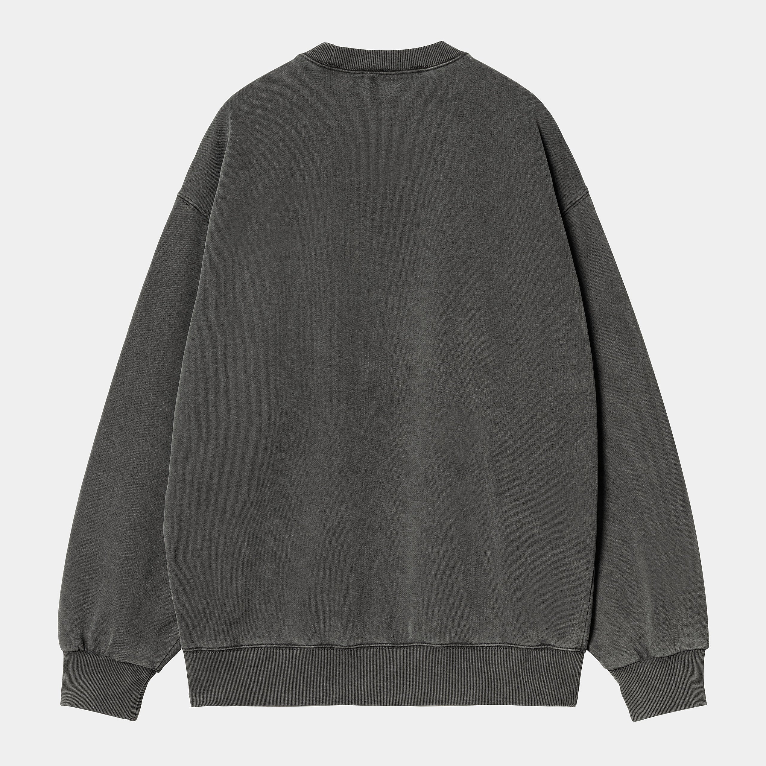 Carhartt WIP Garment Dyed Vista Crew Sweat Graphite Grey
