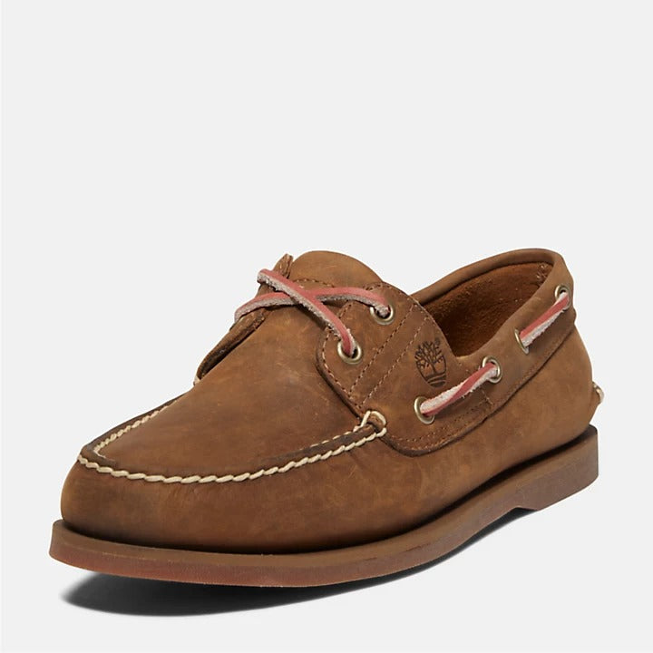 Timberland Classic 2 Eye Boat Shoes Light Brown