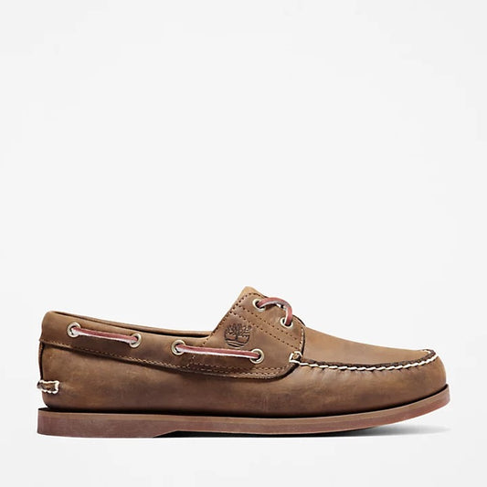 Timberland Classic 2 Eye Boat Shoes Light Brown
