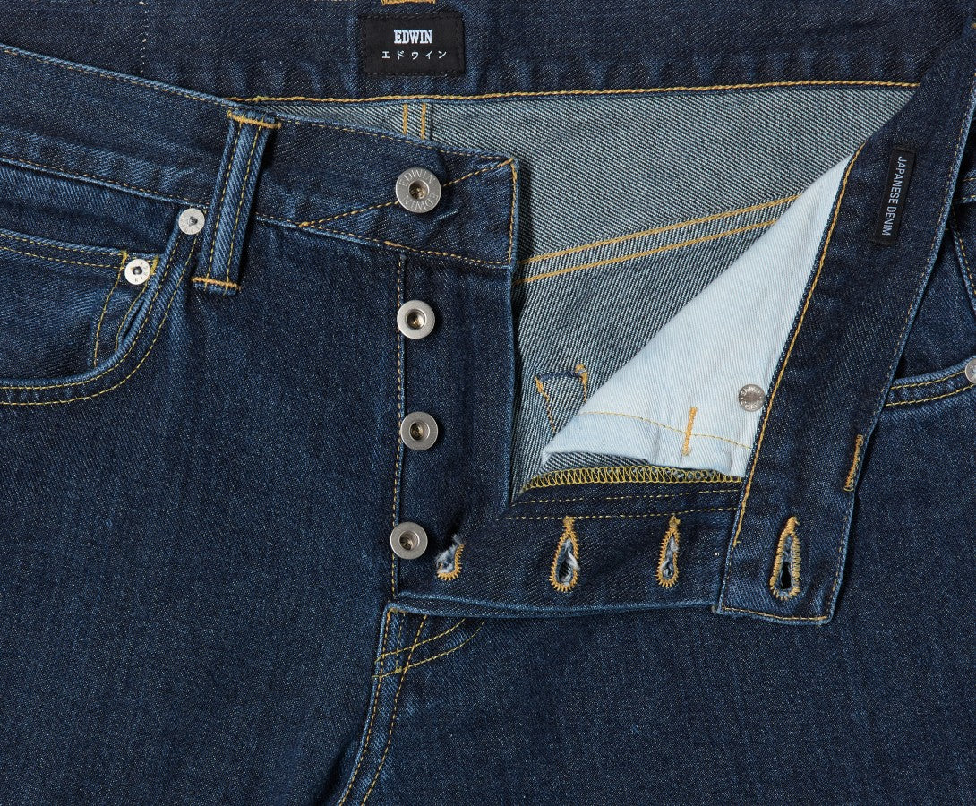 Edwin ED-55 Yoshiko Left Hand Denim Blue Akira Wash