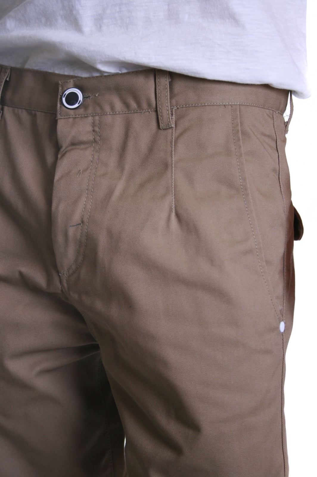 Humor Dean Carrot Slim Pant Chino Trousers in Sandy Brown