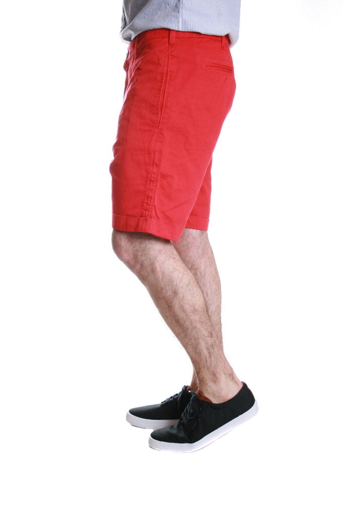 Junk de Luxe Josh Chino Shorts in Red