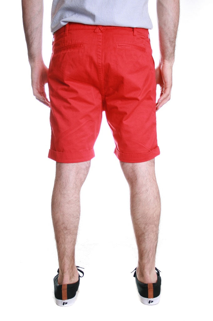 Red chino shorts 2025