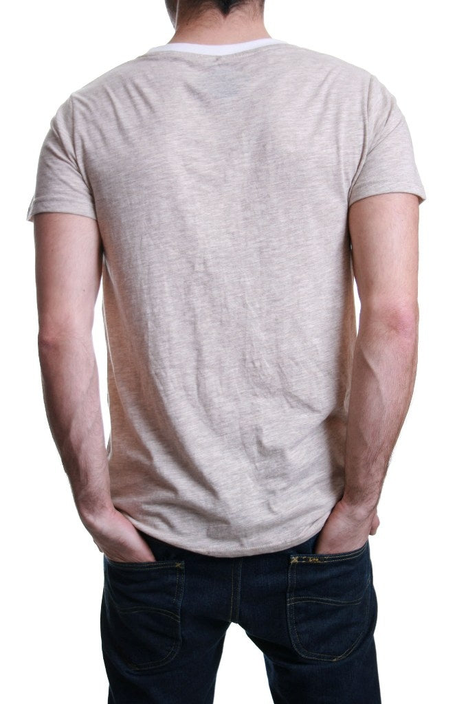 Humor Neu Crew T Shirt in Off White