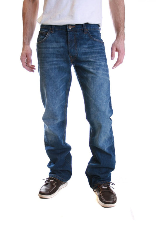 Lee Knox Dark Worn Regular 5 Pocket Jeans