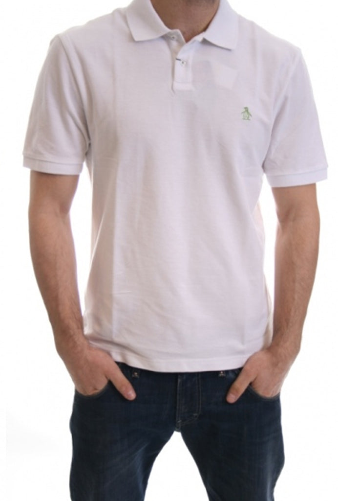 Original Penguin Daddy Polo Shirt in White
