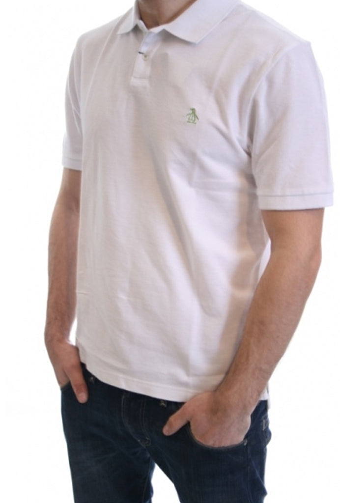 Original Penguin Daddy Polo Shirt in White
