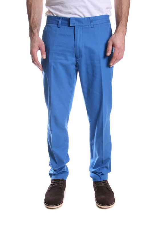 Farah Vintage Terence Tailored Chino Trousers in Azul Blue