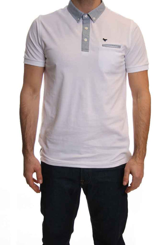 Weekend Offender Falcao Polo in White