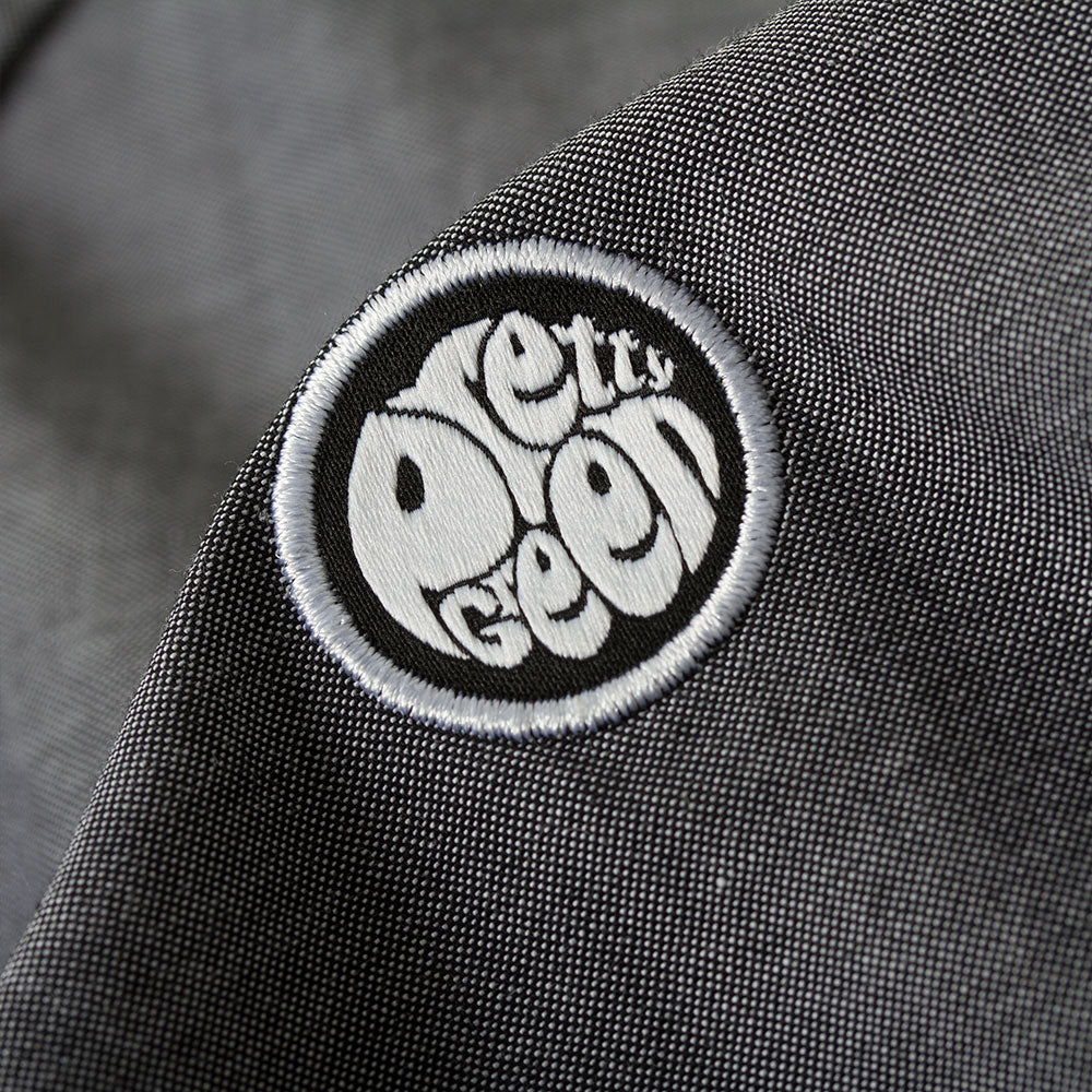 Pretty Green Oldbury Washed Black Shirt