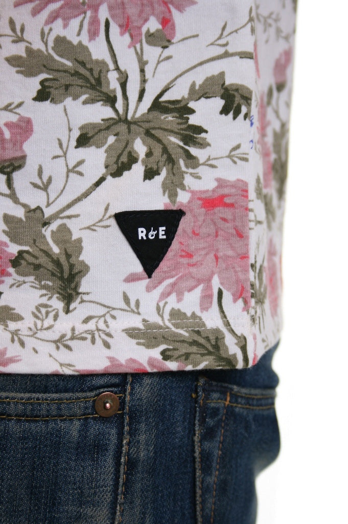 Realm & Empire Floral Print Trench T Shirt