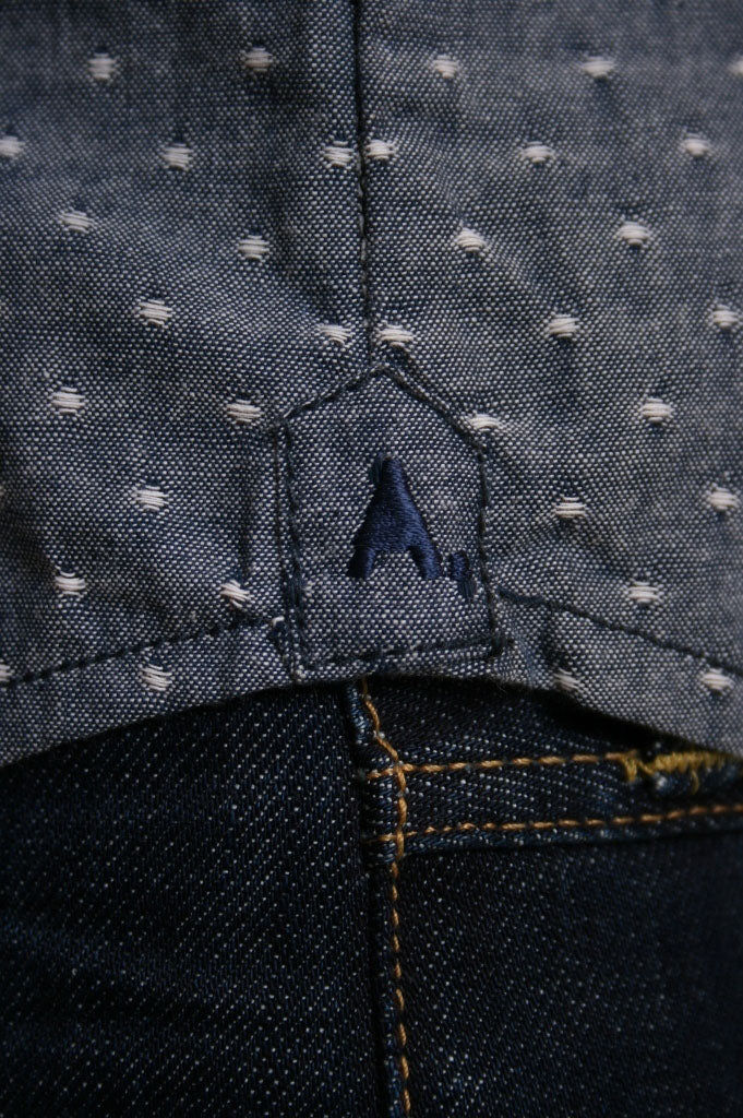 Marshall Artist Double Pocket Shirt in Dark Indigo