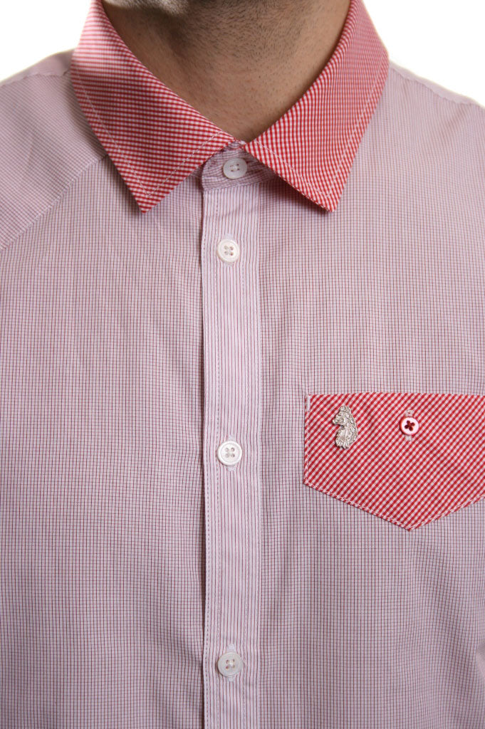 Luke 1977 Dozen Short Sleeved Shirt in Red