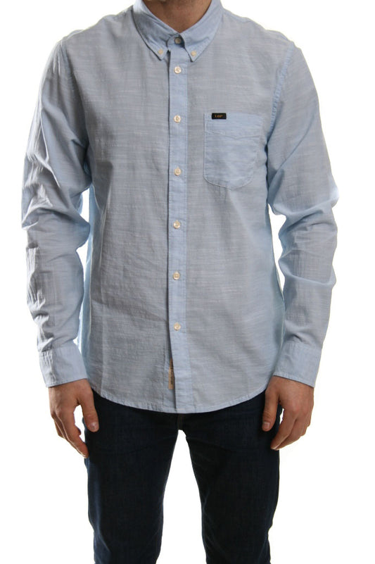 Lee Button Down Shirt in Sky Blue