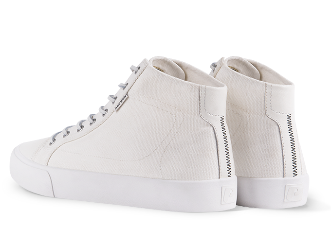 Pointer Hi Top Soma Shoe in White