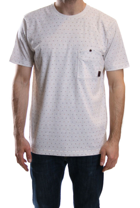 Marshall Artist Flagship Print T Shirt in Stone