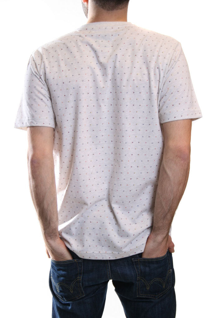 Marshall Artist Flagship Print T Shirt in Stone