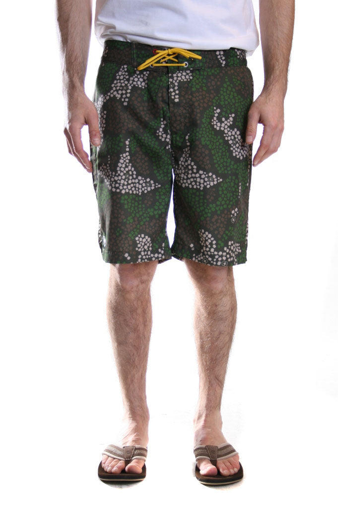 Victorinox Island Bermuda Swim Shorts in Green