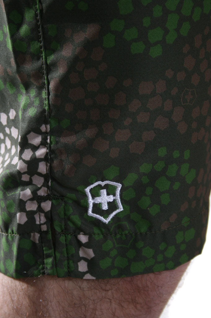 Victorinox Island Bermuda Swim Shorts in Green