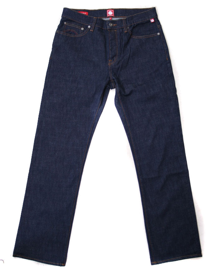 Pretty Green Straight Cut Burnage Rinse Wash Jeans