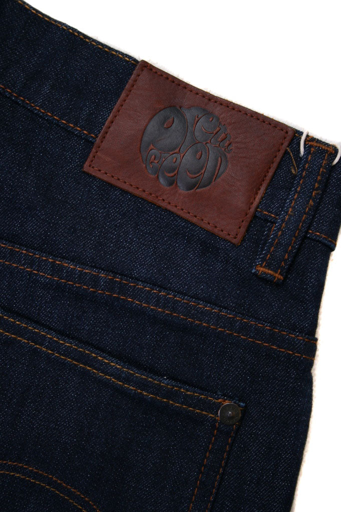 Pretty Green Straight Cut Burnage Rinse Wash Jeans