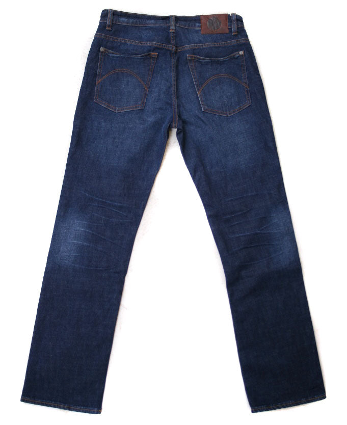 Pretty Green Straight Cut Burnage 6 Month Wash Jeans