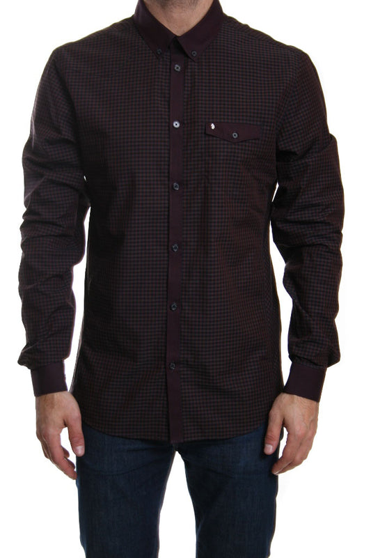 Luke 1977 Jan The Man Check Shirt in Lux Red