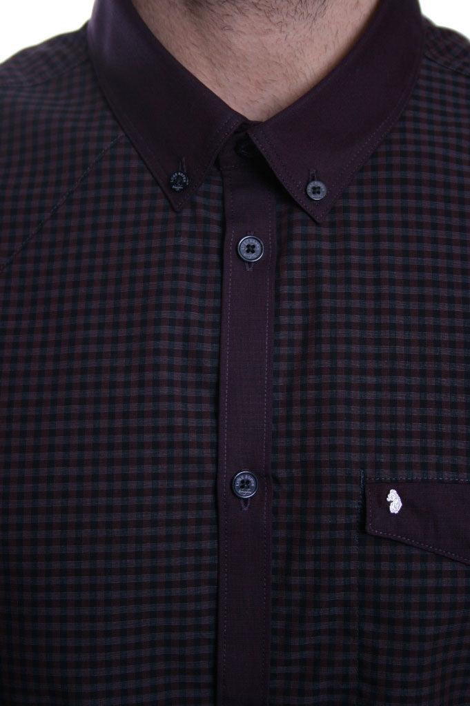 Luke 1977 Jan The Man Check Shirt in Lux Red