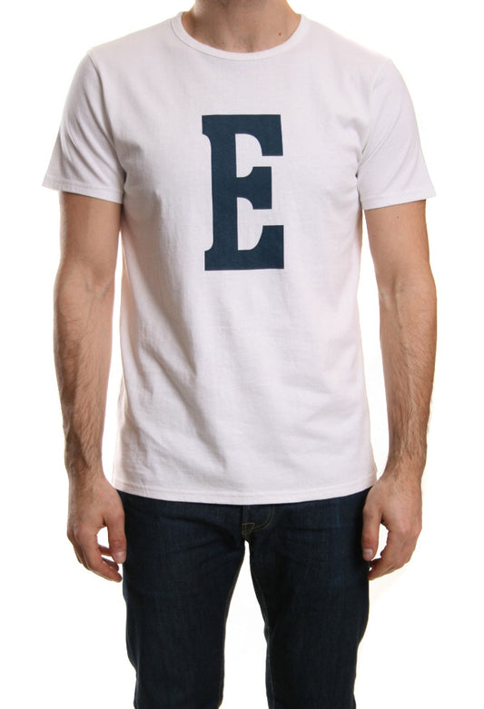 Edwin Type 3 Logo T Shirt in White