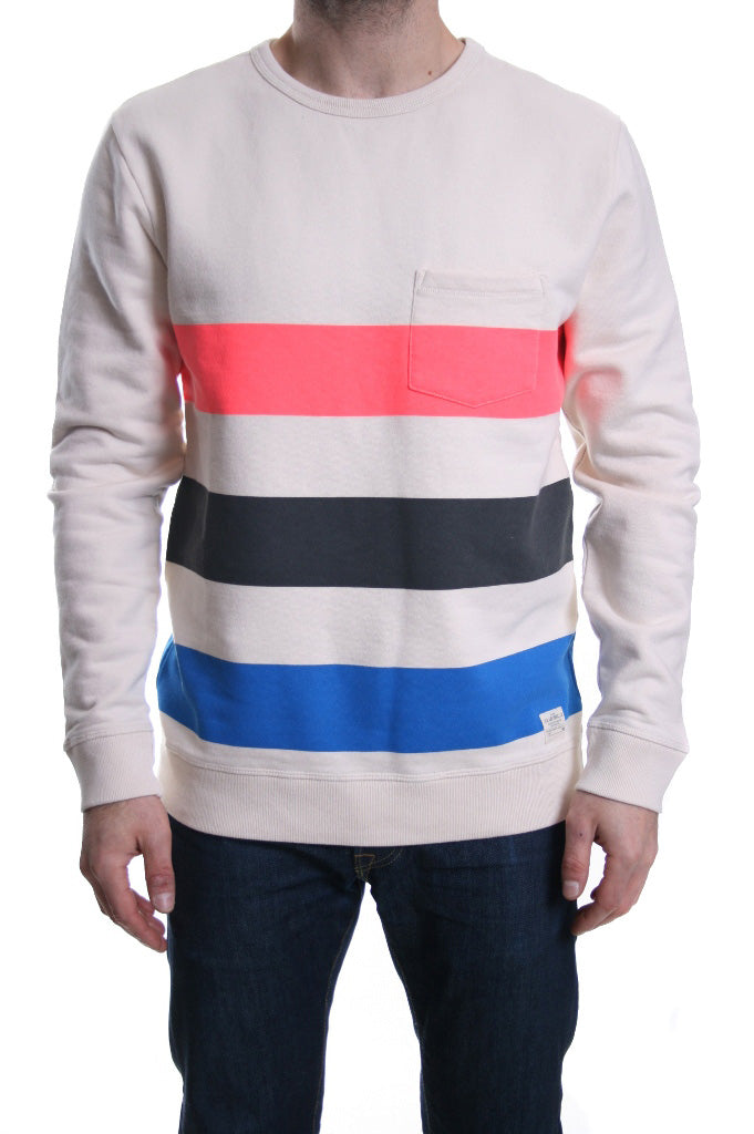 Lee Pocket Crew Sweat in Turtledove