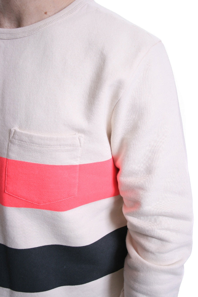 Lee Pocket Crew Sweat in Turtledove