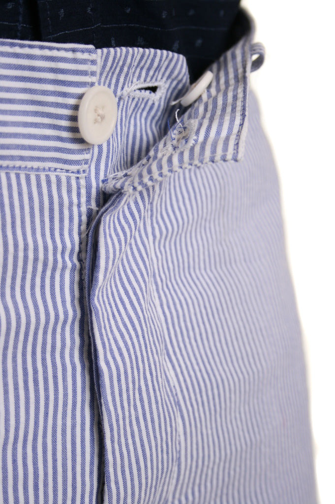 Edwin French Stripe Rail Shorts – Inocencia