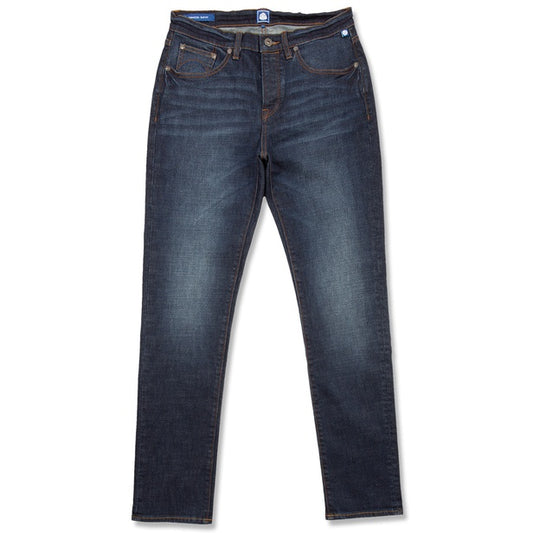 Pretty Green Erwood Slim Fit jeans in 6 Month Wash