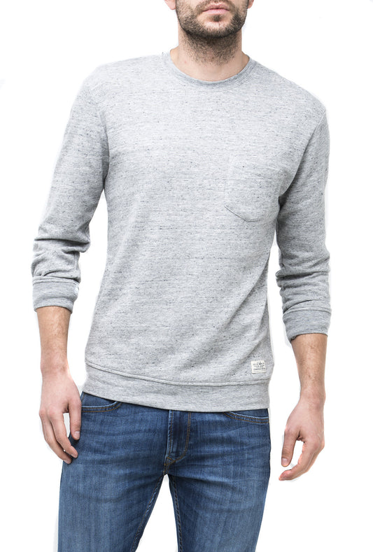 Lee SWS Grey Mele Pocket Sweat