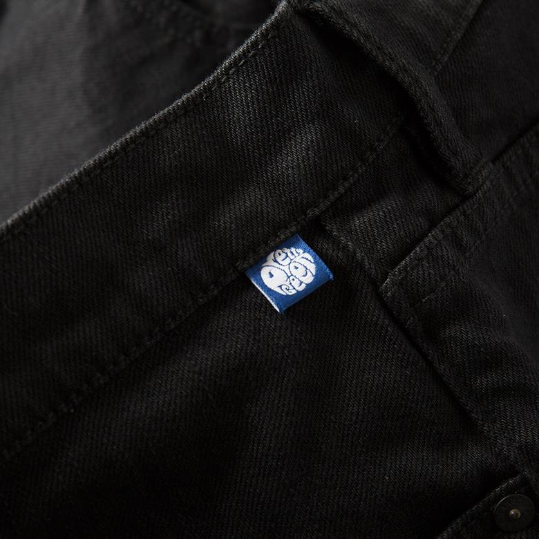 Pretty Green Erwood Slim Fit jeans in Black Wash Inocencia