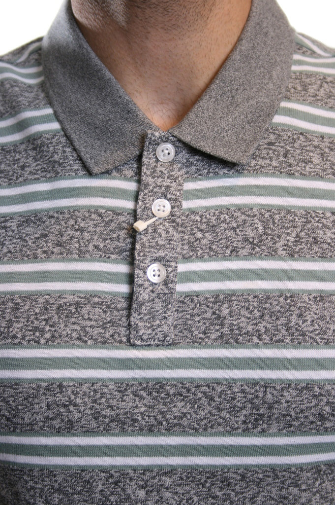 Original Penguin Jasper Striped Polo Swedish Blue