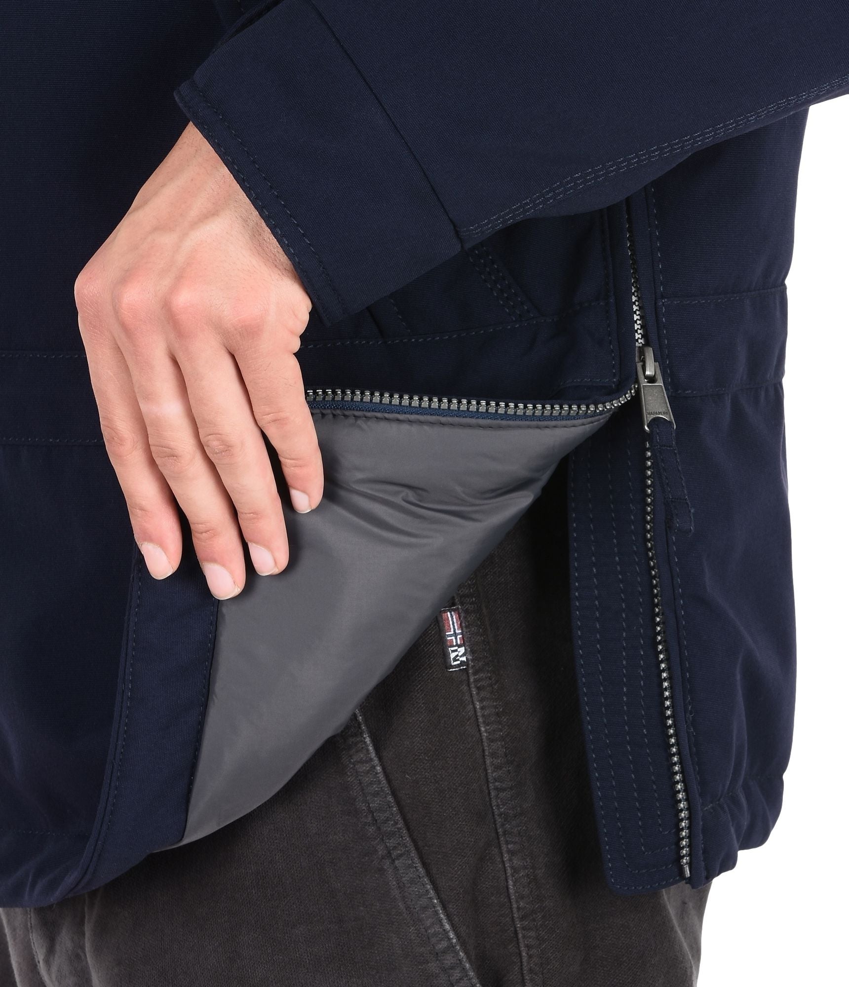 Napapijri Skidoo Overhead Jacket Blue Marine Navy