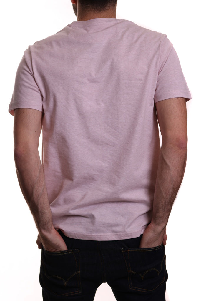 Farah Denny Crew T Shirt in Rose Marl