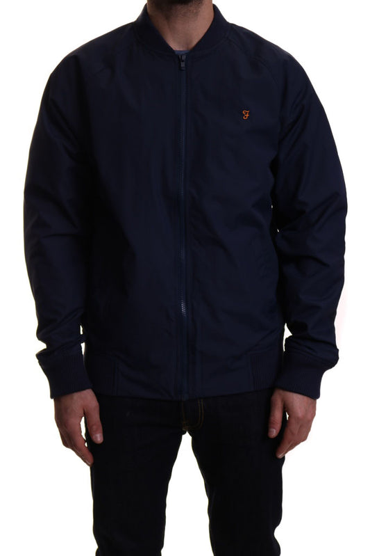 Farah Richards Bomber Jacket in Yale Blue