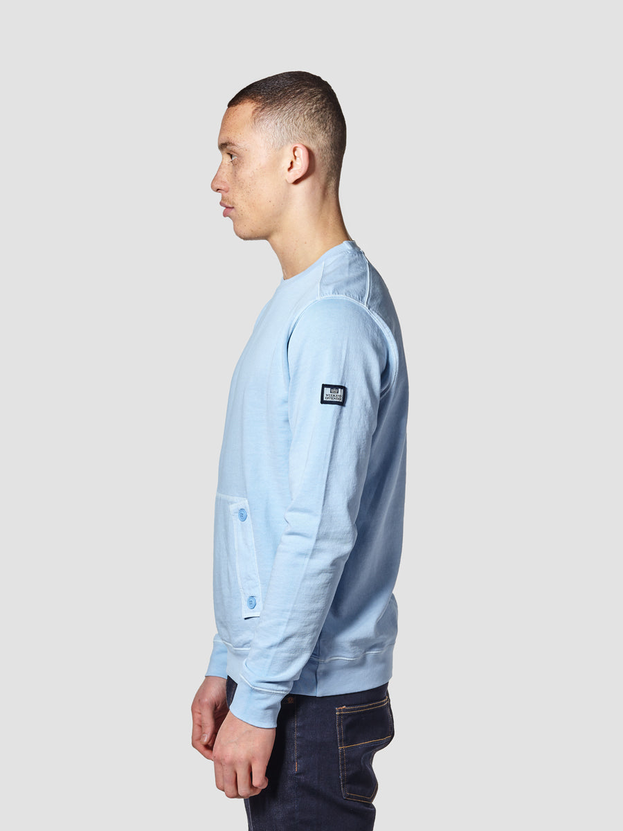Weekend offender Childs Pocket Sweat in Sky Blue