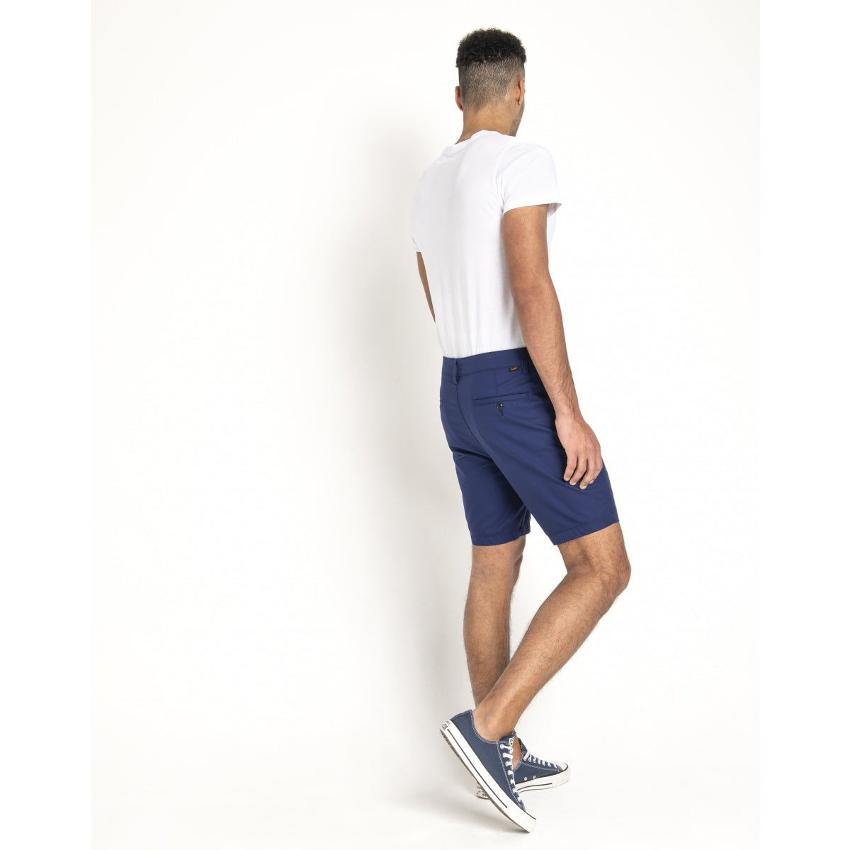 Lee Slim Chino Shorts French Navy