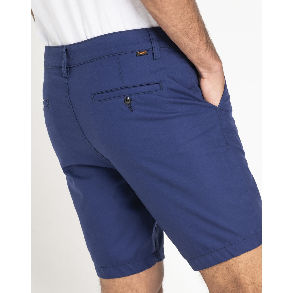 Lee Slim Chino Shorts French Navy