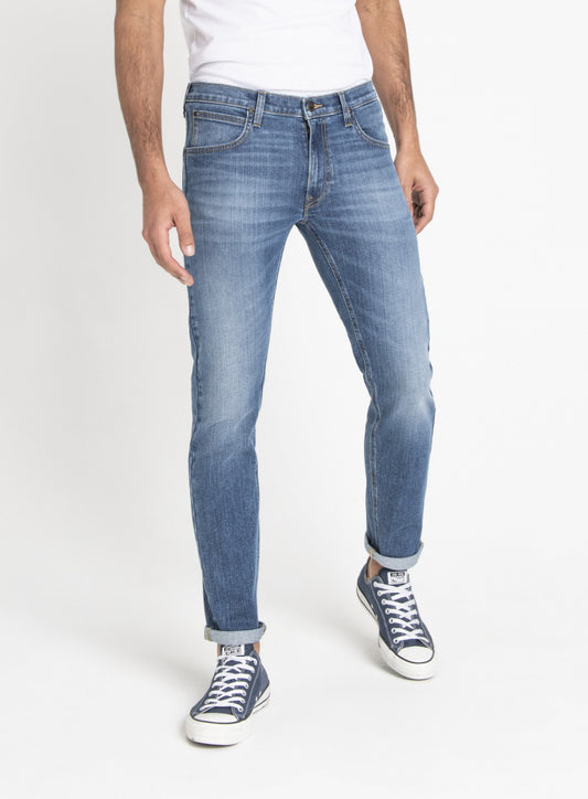 Lee Daren Slim Straight Jeans Broken Blue Wash