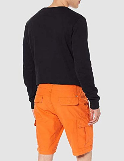 Napapijri Noto 2 Cargo Shorts in Amber Orange