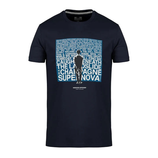 Weekend Offender Supernova T-shirt in Navy