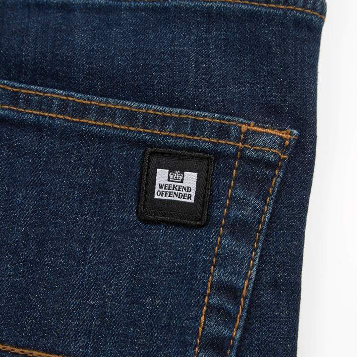 Weekend Offender 401 Tapered Fit Jeans Dark Vintage